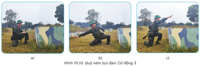 Lý thuyết GDQP 11 Cánh diều Bài 10: Kĩ thuật sử dụng lựu đạn | Giáo dục quốc phòng 11 (ảnh 9)
