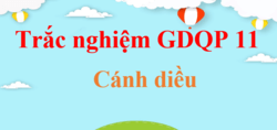 500 Câu hỏi trắc nghiệm GDQP 11 Cánh diều (có đáp án) | Trắc nghiệm Giáo dục quốc phòng 11