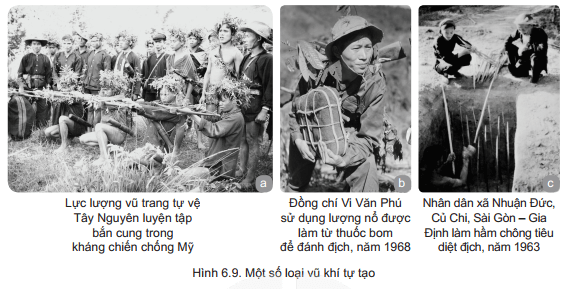 Lý thuyết GDQP 11 Kết nối tri thức Bài 6: Giới thiệu một số loại súng bộ binh, thuốc nổ, vật cản và vũ khí tự tạo | Giáo dục quốc phòng 11