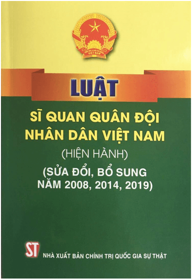 Lý thuyết GDQP 12 Bài 5: Luật sĩ quan Quân đội Việt Nam và Luật Công an nhân dân