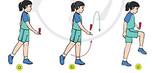 Hãy nêu những điểm giống và khác nhau giữa kĩ thuật tâng cầu bằng đùi