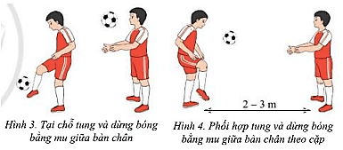 Em hãy cho biết kĩ thuật dừng bóng bằng mu giữa bàn chân thường được sử dụng trong những tình huống nào