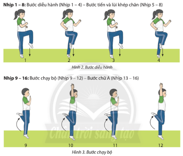 Trong giờ ra chơi, các em cùng nhau tập luyện bài Thể dục Aerobic liên hoàn với nhạc cho các bạn cùng xem