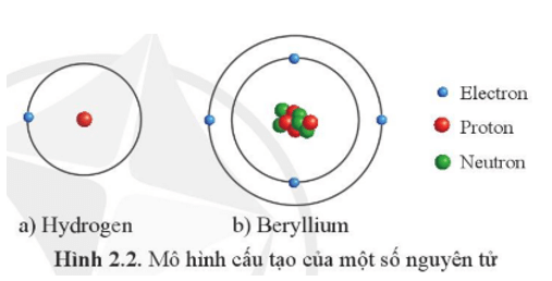 Hãy chỉ ra những sự khác nhau về thành phần nguyên tử