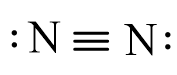 Mô tả sự hình thành phân tử N2 từ hai nguyên tử N