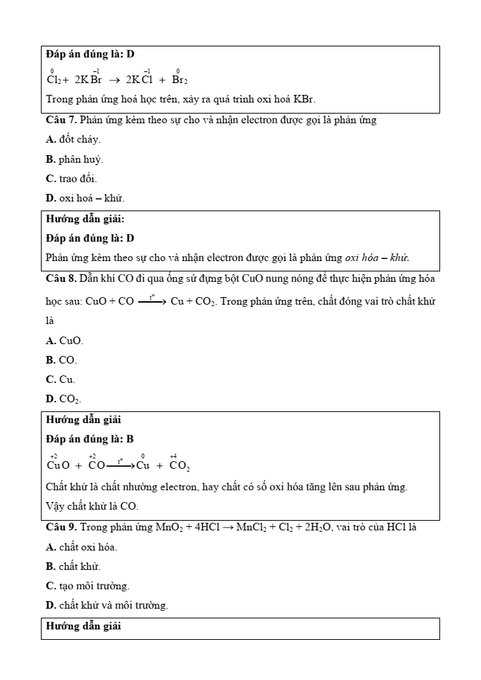 Đề kiểm tra Hóa học 10 Cánh diều Chủ đề 4 (có lời giải)
