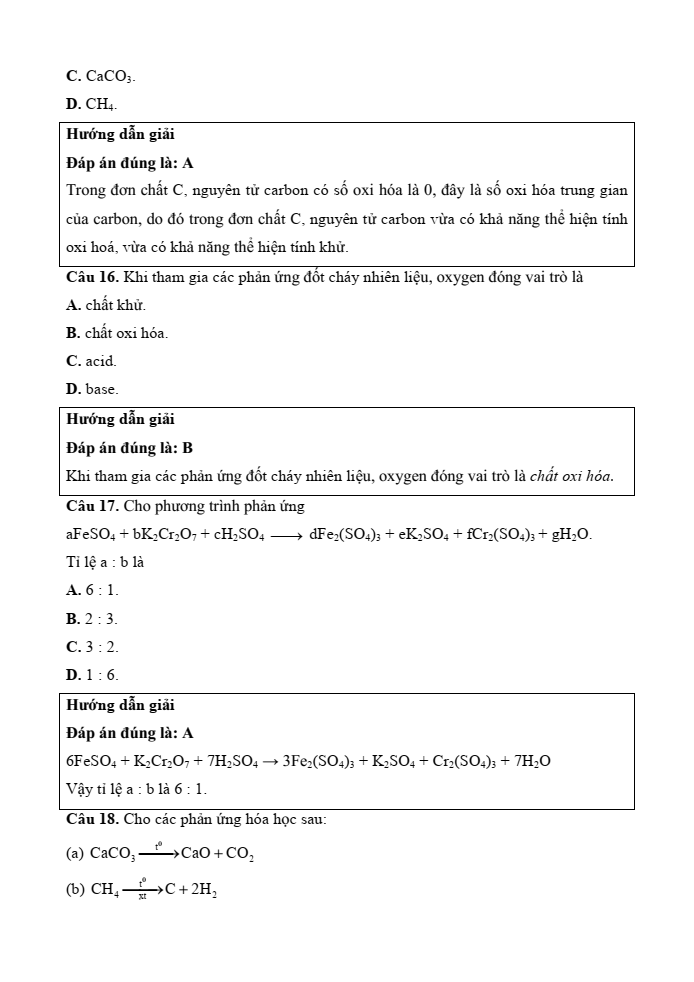 Đề kiểm tra Hóa học 10 Cánh diều Chủ đề 4 (có lời giải)