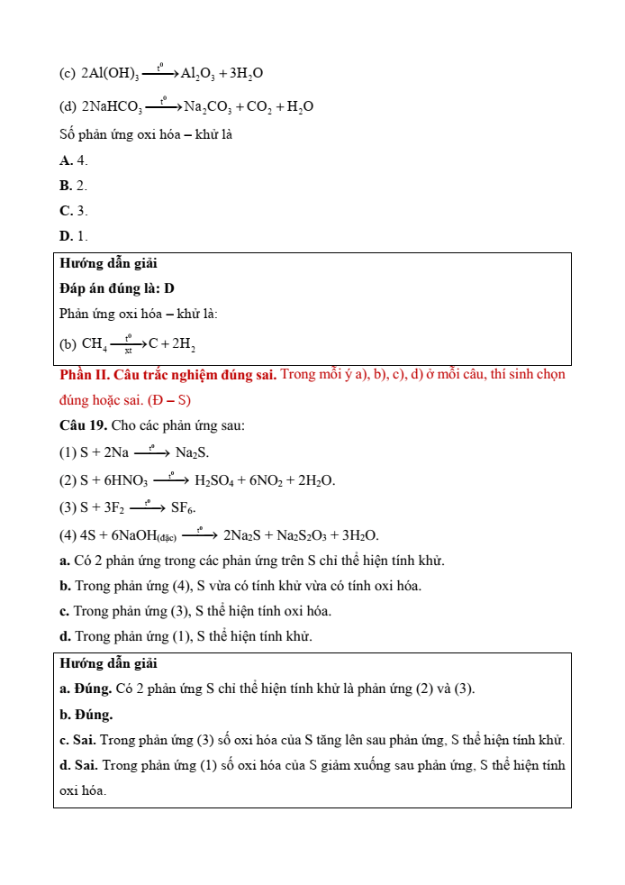 Đề kiểm tra Hóa học 10 Cánh diều Chủ đề 4 (có lời giải)