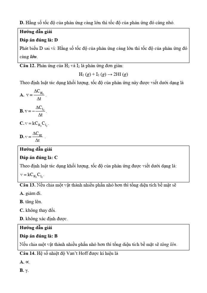 Đề kiểm tra Hóa học 10 Cánh diều Chủ đề 6 (có lời giải)