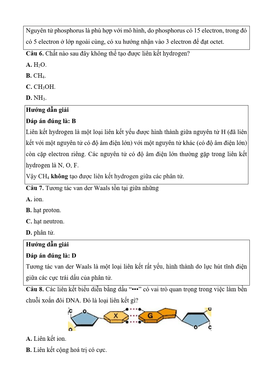 Đề kiểm tra Hóa học 10 Chân trời sáng tạo Chương 3 (có lời giải)