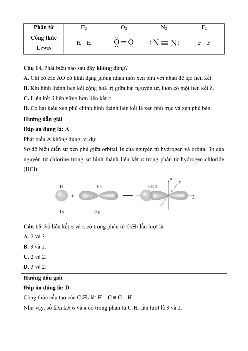 Đề kiểm tra Hóa học 10 Chân trời sáng tạo Chương 3 (có lời giải)