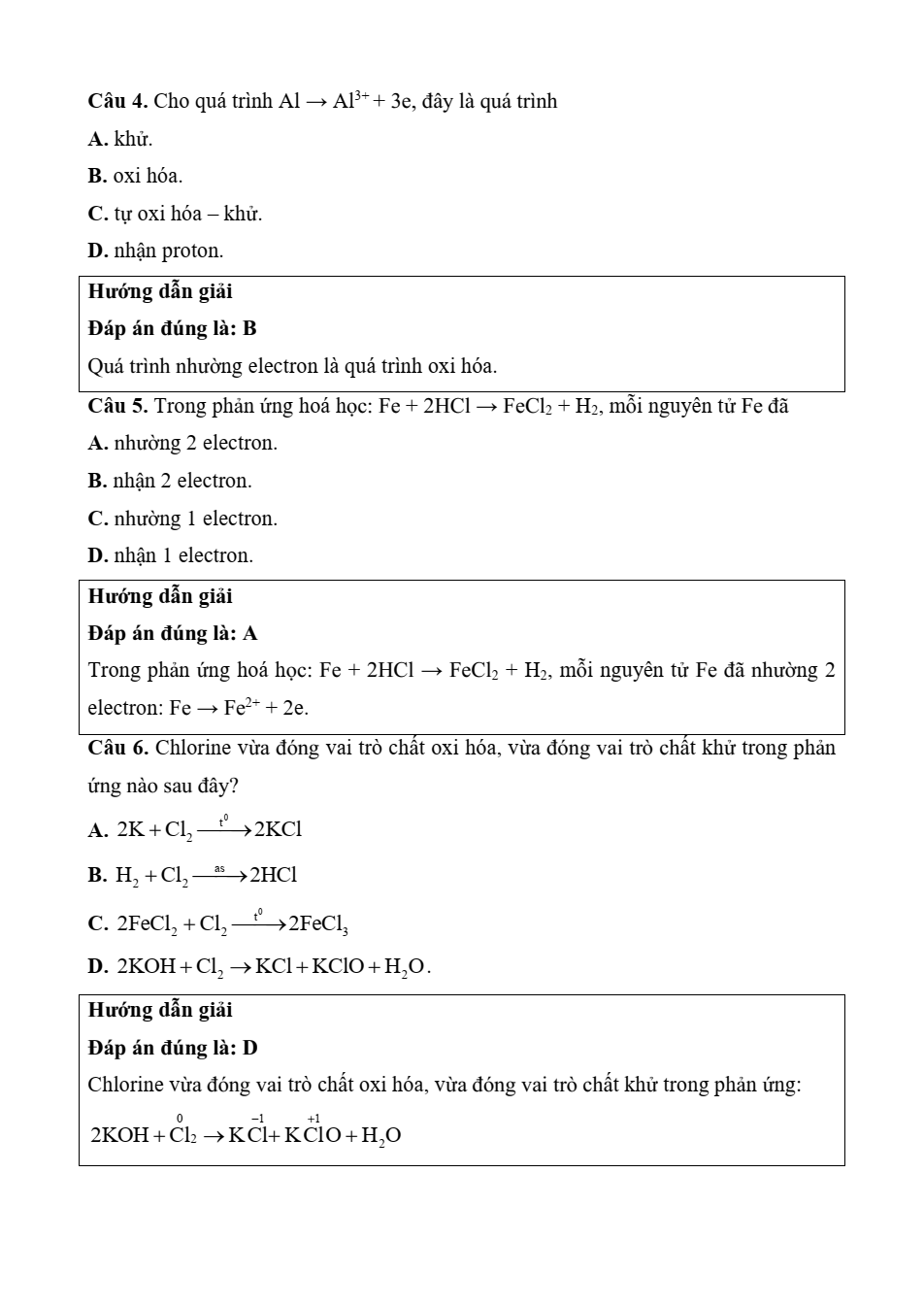 Đề kiểm tra Hóa học 10 Chân trời sáng tạo Chương 4 (có lời giải)