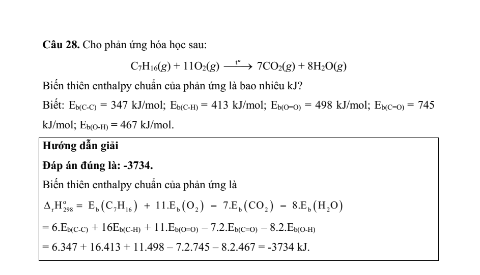 Đề kiểm tra Hóa học 10 Chân trời sáng tạo Chương 5 (có lời giải)