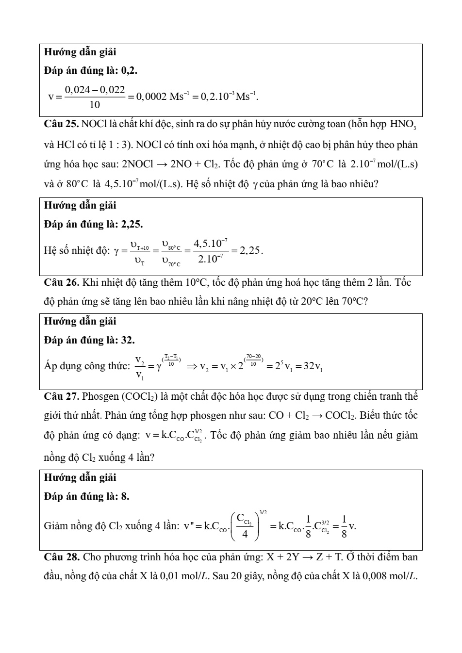 Đề kiểm tra Hóa học 10 Chân trời sáng tạo Chương 6 (có lời giải)