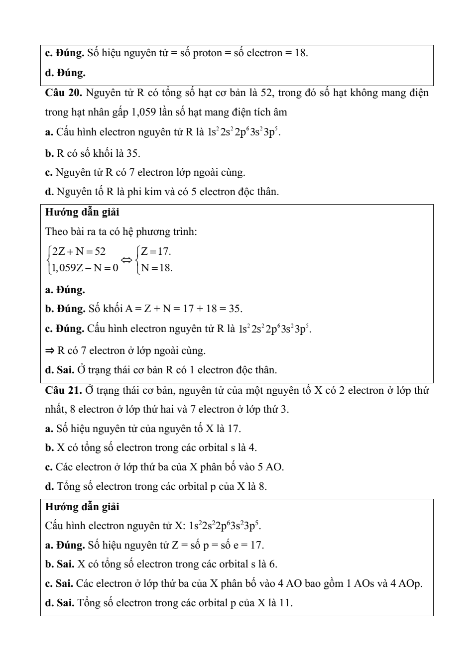 Đề kiểm tra Hóa học 10 Kết nối tri thức Chương 1 (có lời giải)