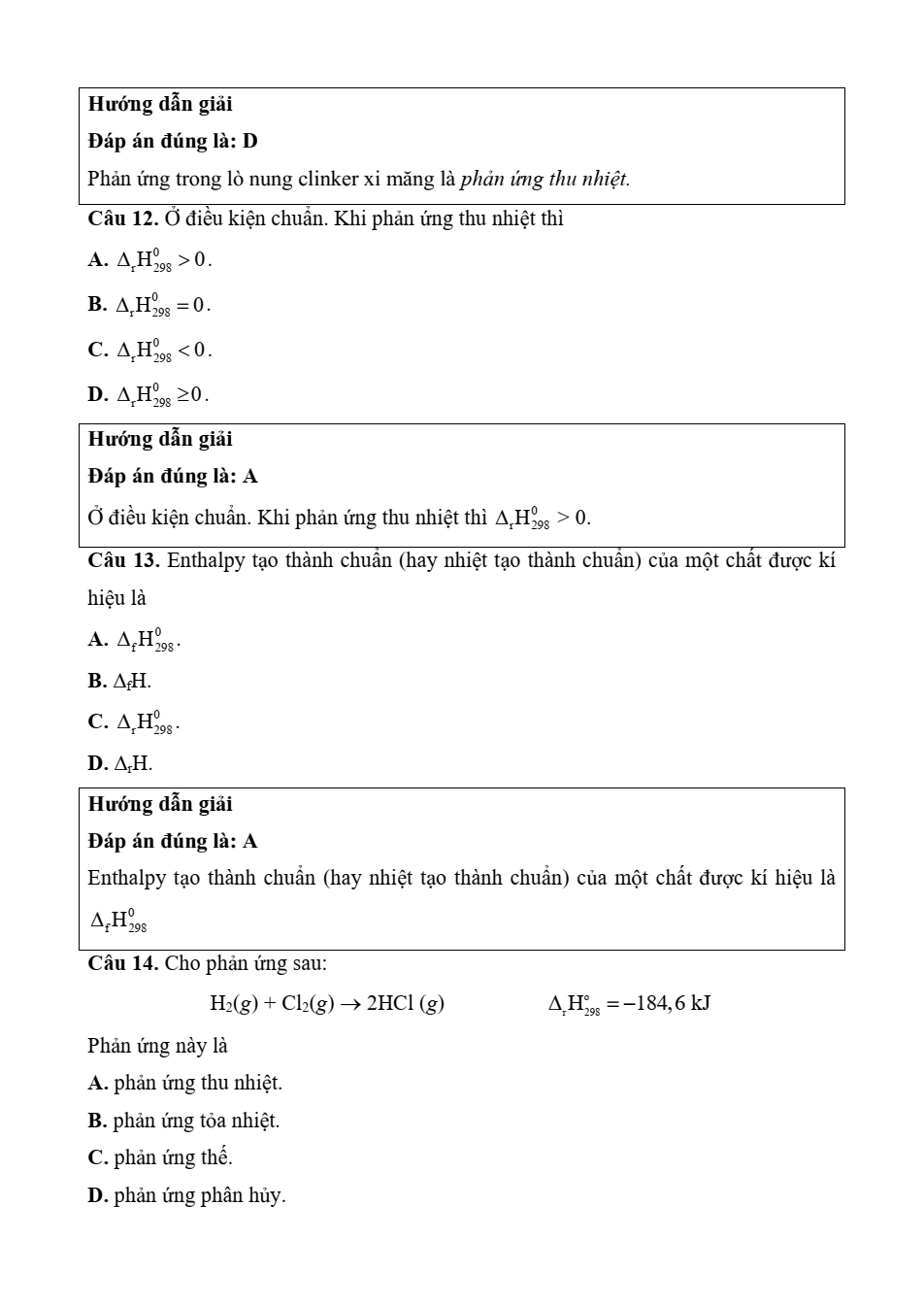 Đề kiểm tra Hóa học 10 Kết nối tri thức Chương 5 (có lời giải)