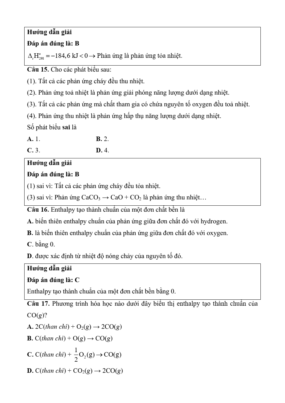 Đề kiểm tra Hóa học 10 Kết nối tri thức Chương 5 (có lời giải)