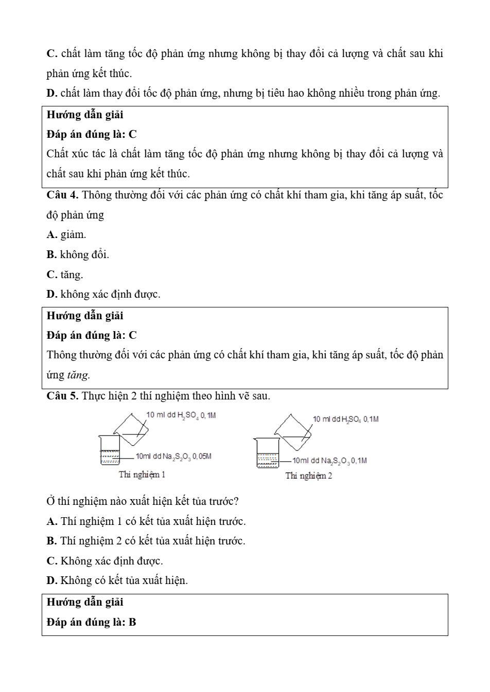 Đề kiểm tra Hóa học 10 Kết nối tri thức Chương 6 (có lời giải)