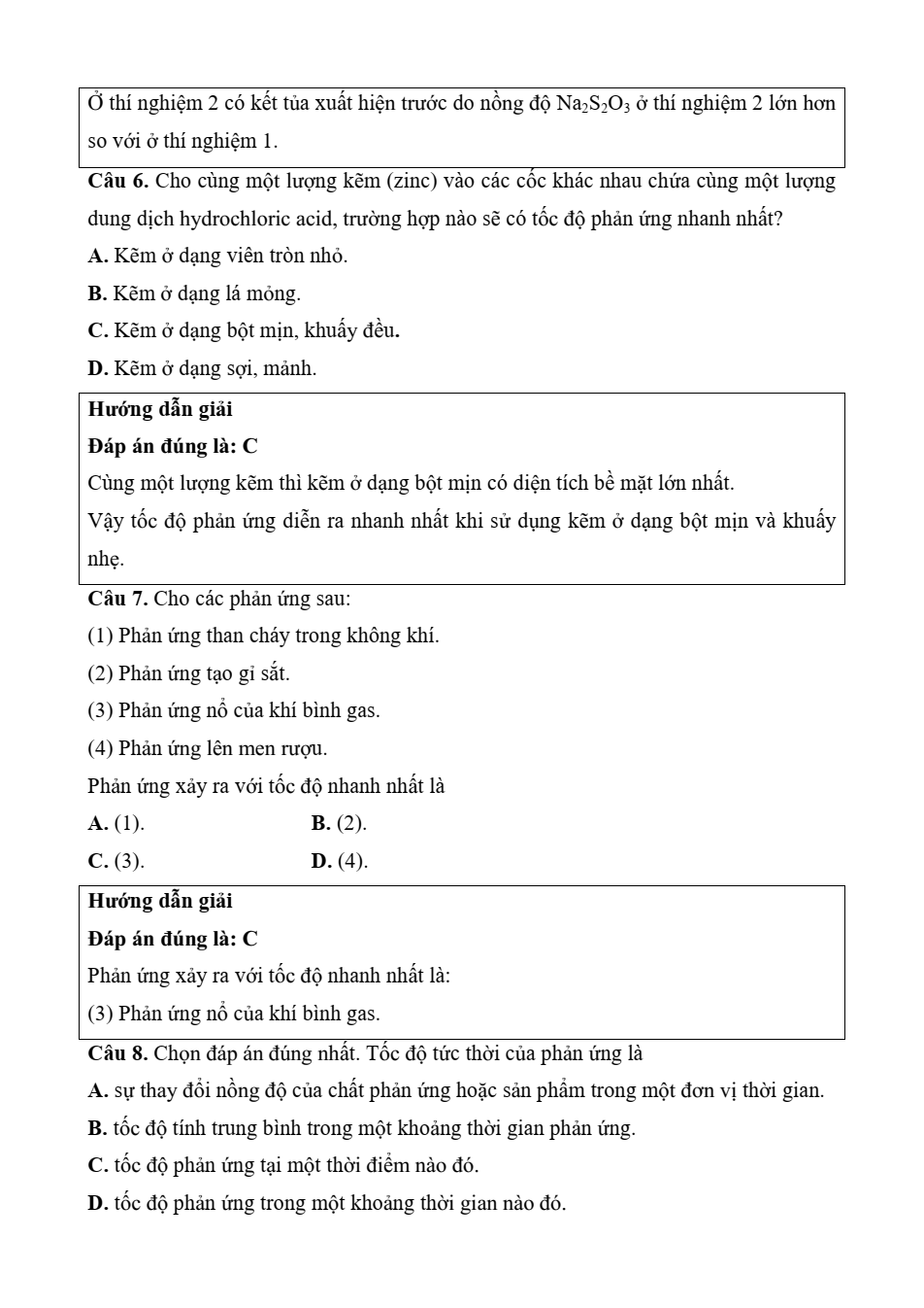 Đề kiểm tra Hóa học 10 Kết nối tri thức Chương 6 (có lời giải)