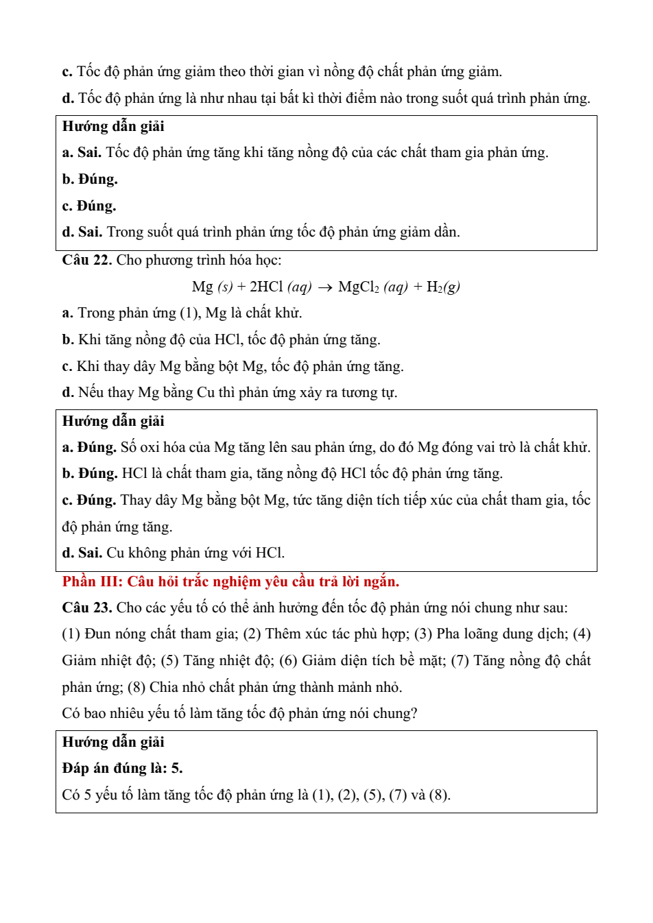 Đề kiểm tra Hóa học 10 Kết nối tri thức Chương 6 (có lời giải)