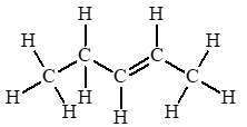 Viết công thức cấu tạo dạng đầy đủ và chỉ rõ đồng phân cis- trans- (nếu có) của mỗi chất sau