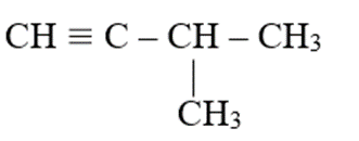 Viết công thức cấu tạo của các alkyne có công thức phân tử C5H8 và tác dụng được với dung dịch silver nitrate