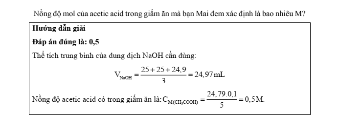 Đề kiểm tra Hóa học 11 Cánh diều Chủ đề 6 (có lời giải)
