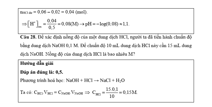 Đề kiểm tra Hóa học 11 Chân trời sáng tạo Chương 1 (có lời giải)
