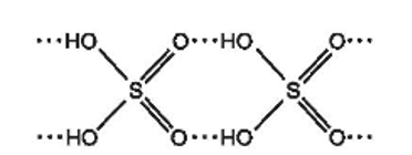 Dựa vào cấu tạo cho biết phân tử sulfuric acid có khả năng cho bao nhiêu proton