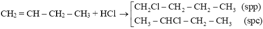 Viết phương trình hoá học của các phản ứng Propene tác dụng với hydrogen xúc tác nickel
