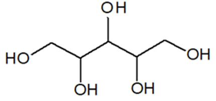 Xylitol là một hợp chất hữu cơ được sử dụng như một chất tạo ngọt tự nhiên có vị ngọt như đường