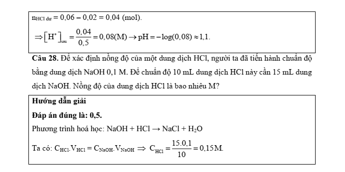 Đề kiểm tra Hóa học 11 Kết nối tri thức Chương 1 (có lời giải)