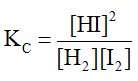 Xét phản ứng thuận nghịch: H2(g) + I2(g) ⇌ 2HI(g)  Thực hiện phản ứng trên ở trong bình kín, ở nhiệt độ 445 °C