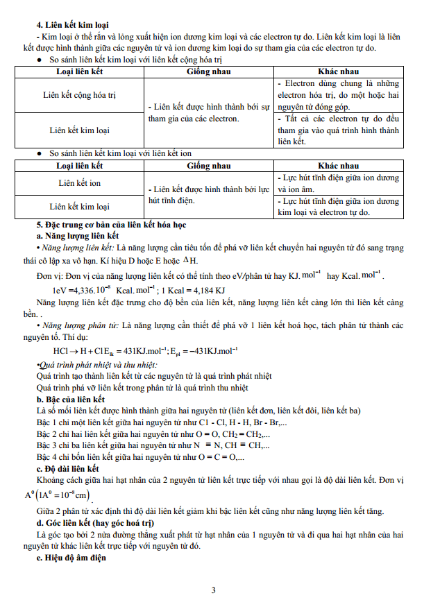 Chuyên đề bồi dưỡng HSG Hóa học 10 Liên kết hóa học - Cấu tạo phân tử - Lai hóa Orbital, thuyết Vsepr (có lời giải)