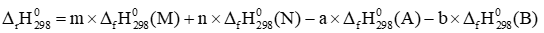 Tính biến thiên enthalpy phản ứng theo enthalpy tạo thành lớp 10 (cách giải + bài tập)