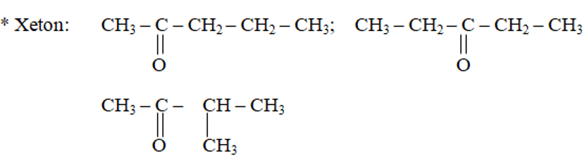 100 câu trắc nghiệm Anđehit, ketone, carboxylic acid có lời giải (cơ bản - phần 3)