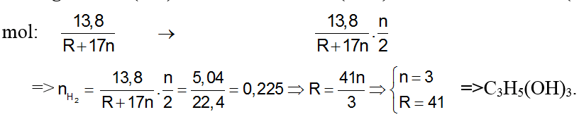 125 câu trắc nghiệm Dẫn xuất Halogen, Ancol, Phenol có lời giải (nâng cao - phần 1)