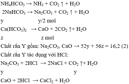 25 Bài tập về Axit Cacbonic và Muối cacbonat cực hay (có lời giải)