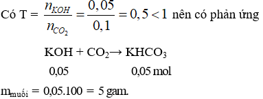 25 Bài tập về CO2 cực hay (có lời giải)