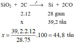 25 Bài tập về Silic (Si) và hợp chất của Silic cực hay (có lời giải)