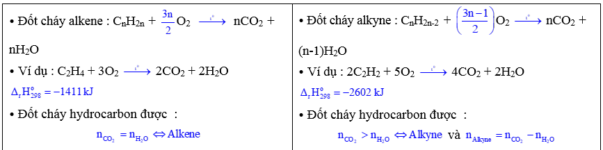 Hydrocarbon không no lớp 11