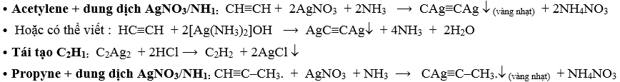 Hydrocarbon không no lớp 11