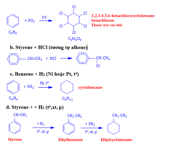 Hydrocarbon thơm lớp 11