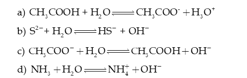 Thuyết BRONSTED – LOWRY về acid- base lớp 11