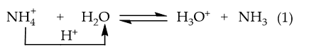 Thuyết BRONSTED – LOWRY về acid- base lớp 11