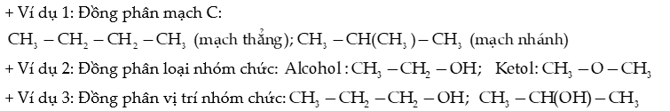 Cấu tạo hóa học hợp chất hữu cơ lớp 11