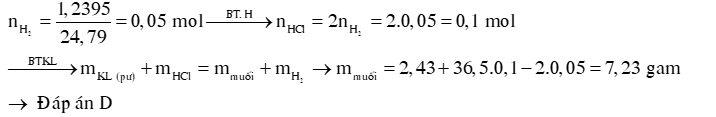 Một số dạng bài tập về Sulfuric acid loãng lớp 11