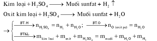 Một số dạng bài tập về Sulfuric acid loãng lớp 11