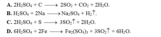 Sulfur và hợp chất của Sulfur lớp 11