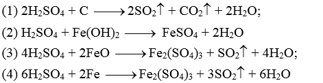 Sulfur và hợp chất của Sulfur lớp 11